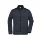 Muška pletena jakna od flisa STRONG JN862 karbon-crna Safety